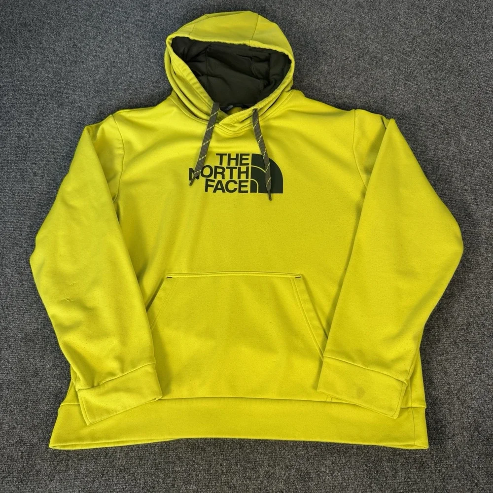 The North Face Drew Peak Hoodie Pullover Sweatshirt Big Logo Men's XL